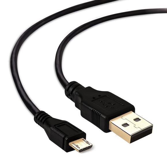 Micro USB Charger Cable 15FT Extra Long Durable 2.0 Fast Charge Cord Black - Picture 1 of 1